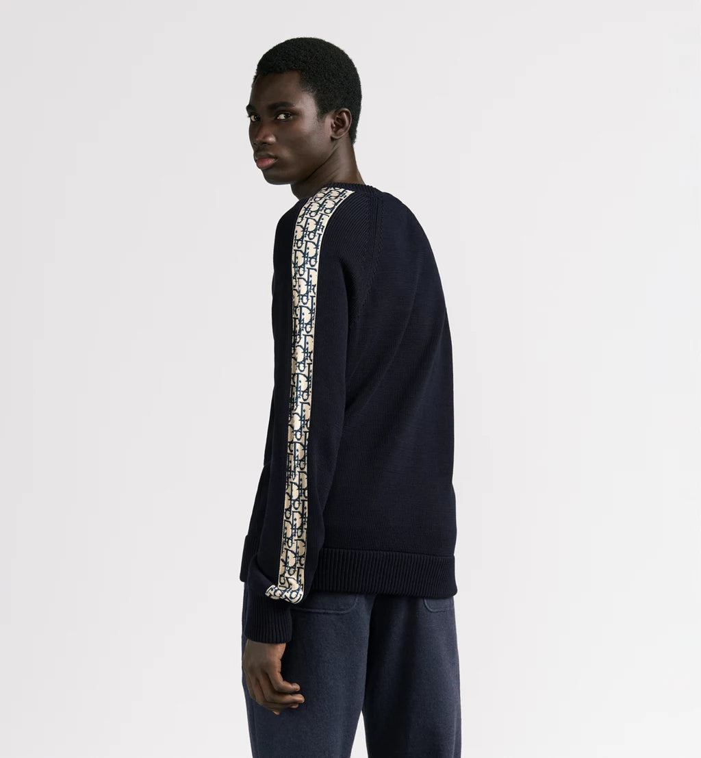 Sweater with Dior Oblique Inserts