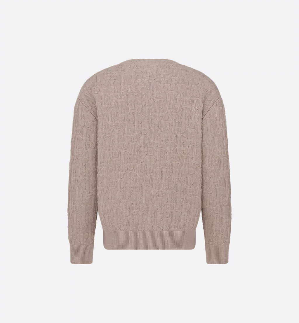 Dior Oblique Sweater Solid Color