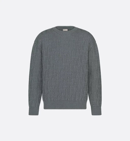 Dior Oblique Sweater Solid Color
