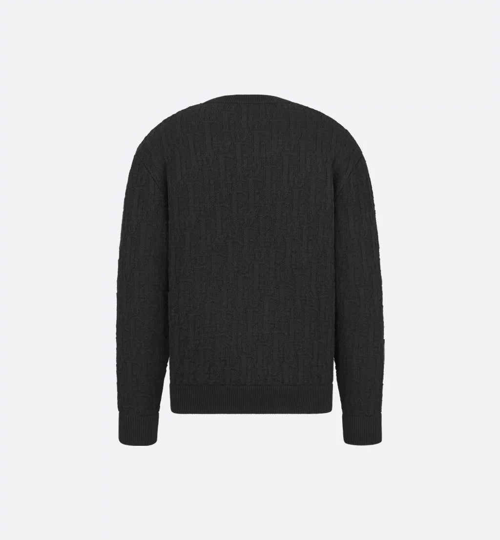 Dior Oblique Sweater Solid Color