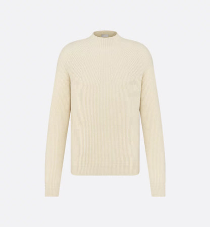Dior Sweater Ivory Cashmere Knit