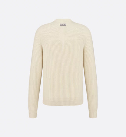 Dior Sweater Ivory Cashmere Knit